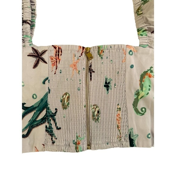 Hill House Home The Isabella Top in Sea Creatures Size M - Picture 8 of 8